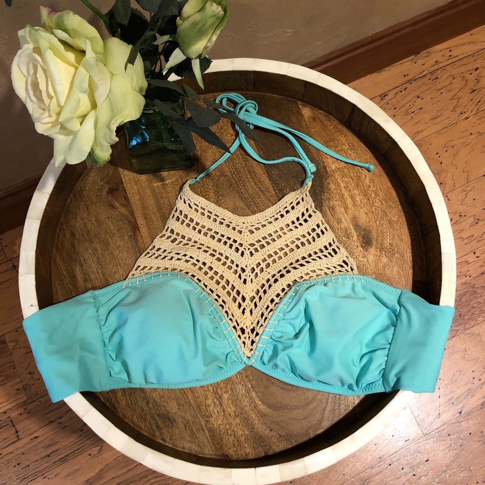 Altar'd State Crochet Bikini Top